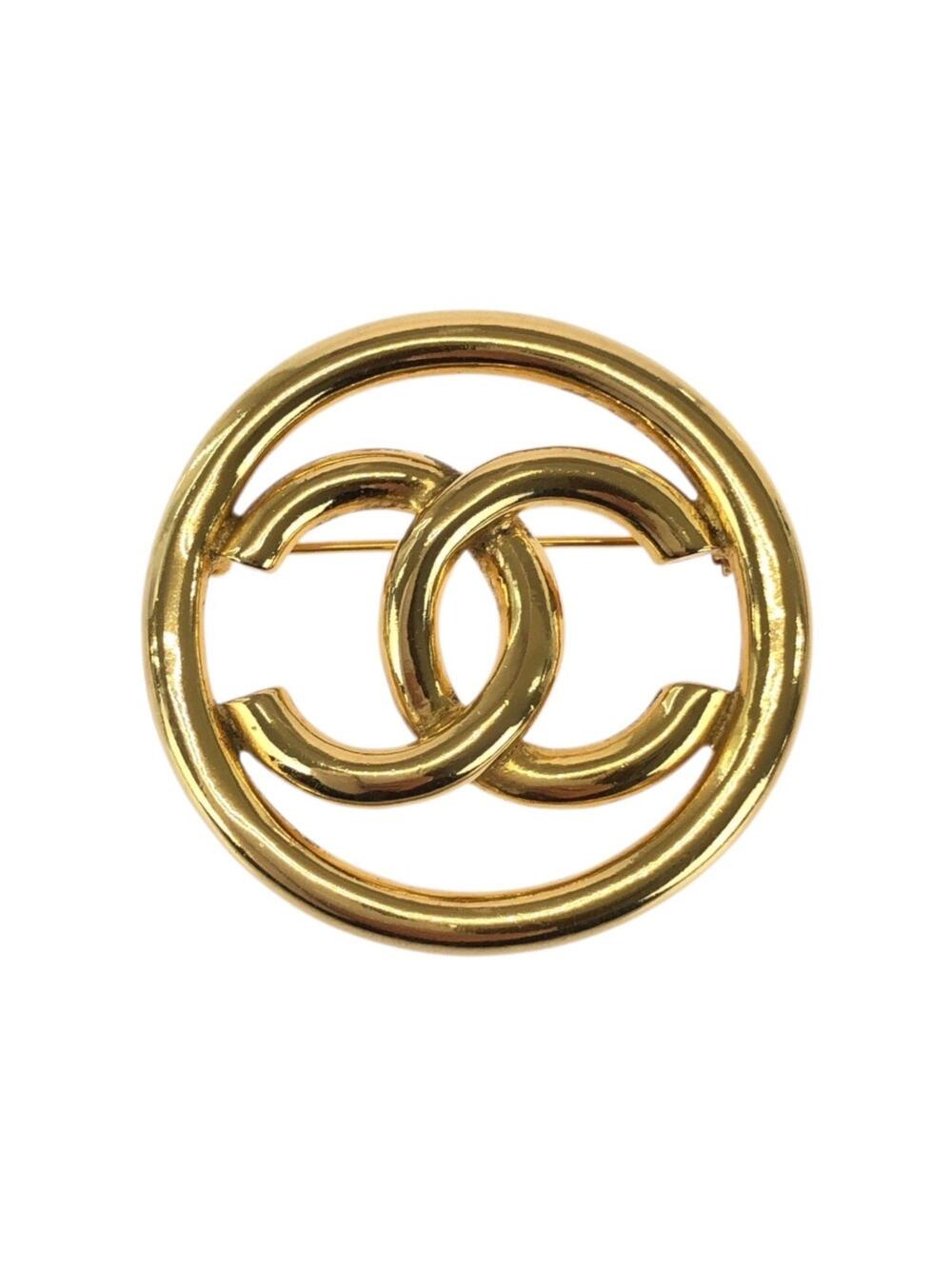 Chanel Cc Logo Brooch Metal #247138C87B